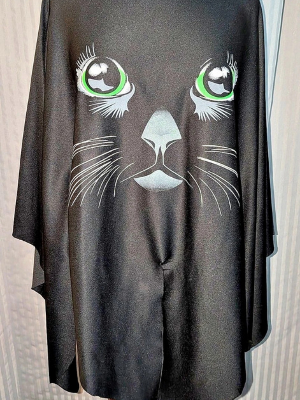 Adult Cat Poncho Costume One Size